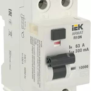 УЗО ARMAT R10N 2P 63А 300 мА AC